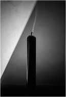 Solitary Candle. Sarah Mason.